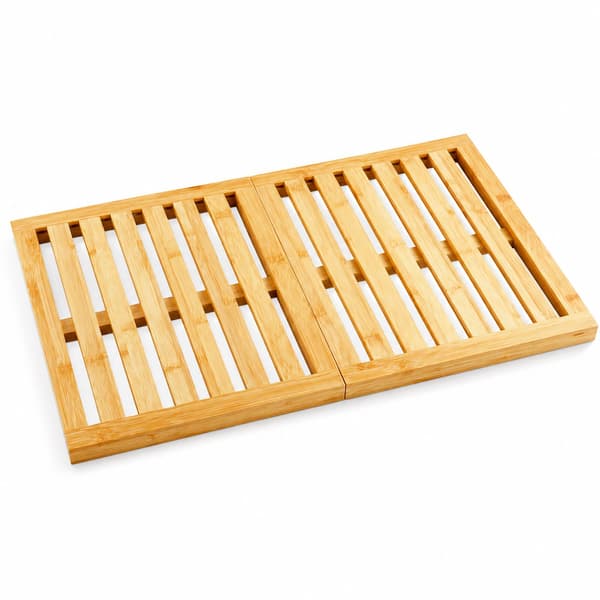 Badrumsmatta, bambu, natur, 59.5 x 39 cm, Kodustaar