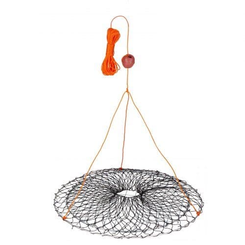 Krabbefælder 2 stk 60 cm top/50 cm bund/43 cm dybde sort