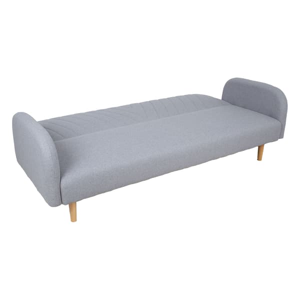 Soffa Säng KARIN 208x80x80 cm grå tyg