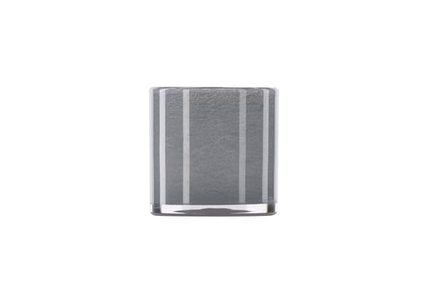 Lanterne Glora 12x12 cm lysegrå glas