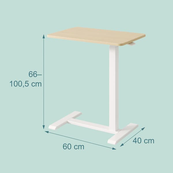Höj- och sänkbart skrivbord på hjul, Kodustaar