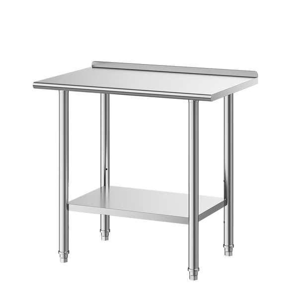Arbejdsbord 61x91,5x89,4 cm Rustfrit Stål