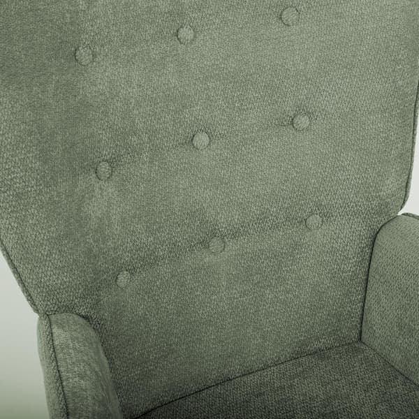 Lænestol MATEO 70x76x98 cm lysegrøn