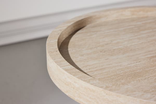 Sidebord 60x45 cm Beige MDF