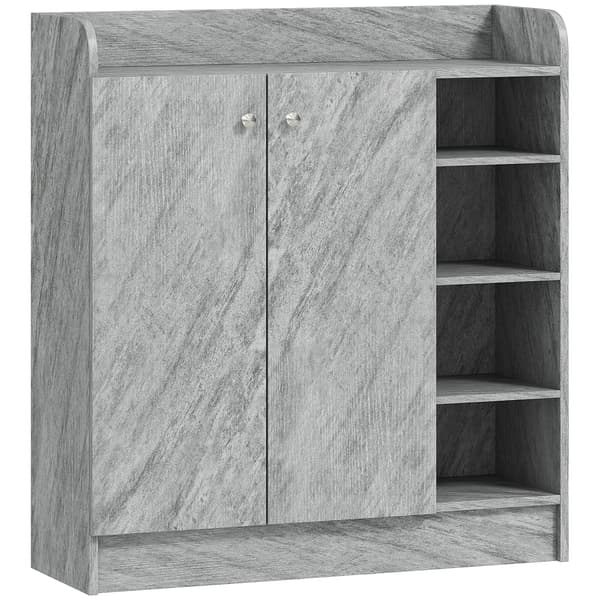 Skoskåp 83 x 30 x 90 cm grå