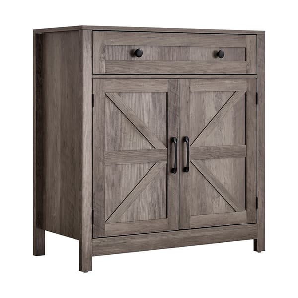Kaffebar Skab 75x37,5x80 cm grå opbevaring