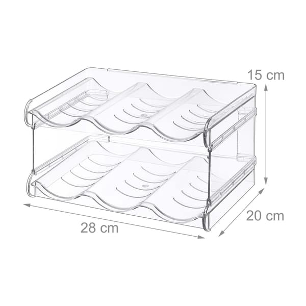 Stabelbar flaskeholder, Kodustaar