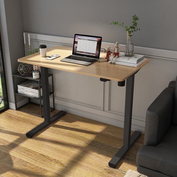 Pöydänjalka Ergo Optimal 71x116 cm Musta