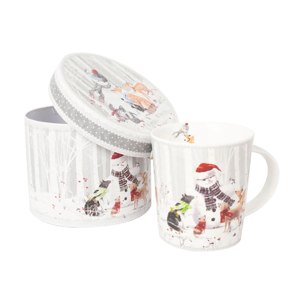 Mugg Mia Snow 9,5 cm Keramik