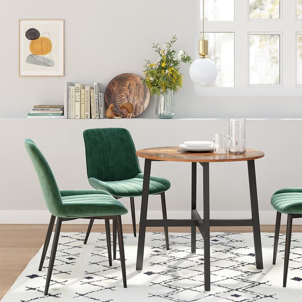 Matbord, 80x80x75 cm, Svart