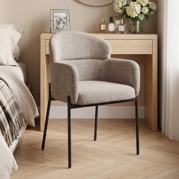 Lounge stol 60x57x83 cm lys brun