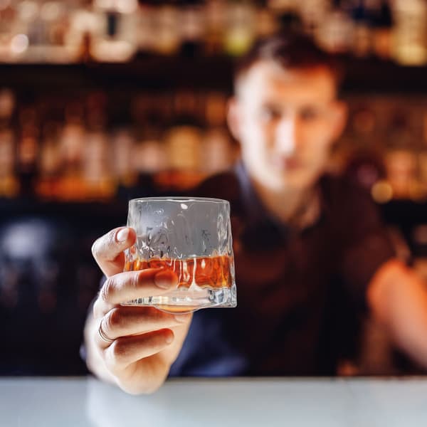 Whiskyglas Set, 7,5x8 cm, Transparent, Glas, Kodustaar