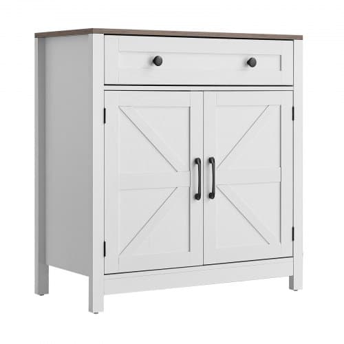 Kaffebar Skåp 75x37,5x80 cm Vit Förvaring