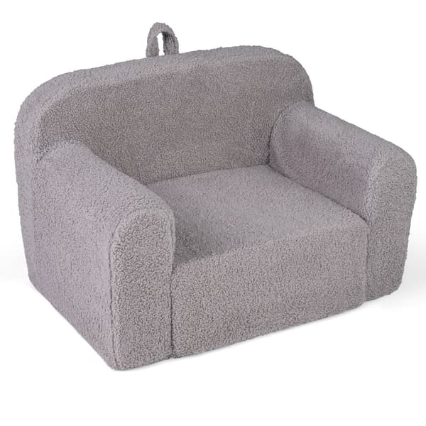 Børnesofa i skum 60x40x41 cm grå
