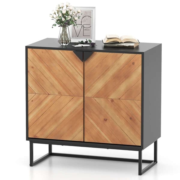 Skænk Buffet Skab, 80x40x80 cm, Hvid , Star