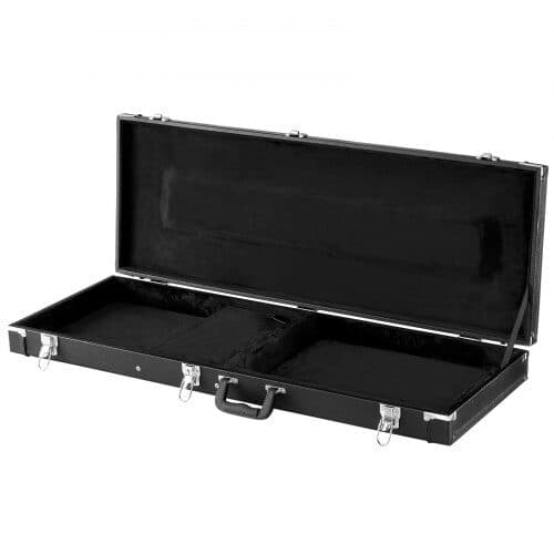 Elektrisk guitar hardcase 105x35x11 cm sort