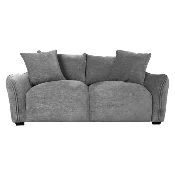 Soffa DIVI 166x96x83 cm grå tyg
