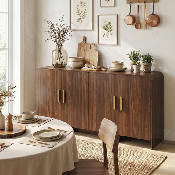 Skænk 152x40x80 cm Brun MDF