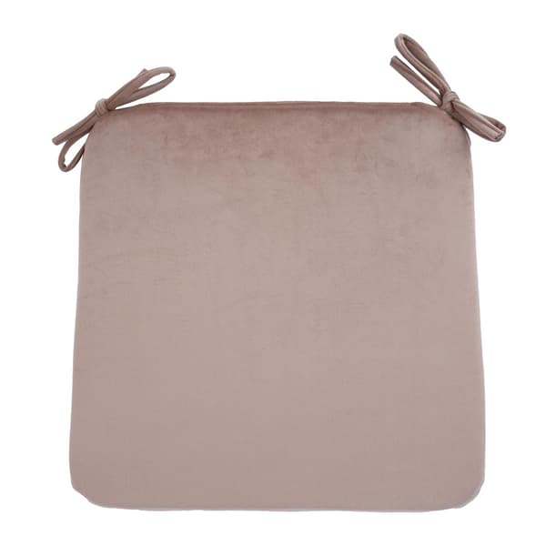Stolpude 39x39 cm Beige Fløjl