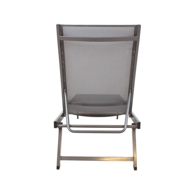 Aurinkotuoli ARIO 192x60x32-96 cm Harmaa