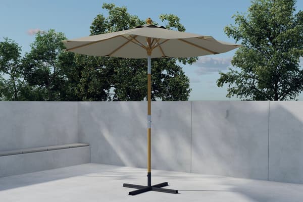 Parasol Cerox, 270 cm, beige