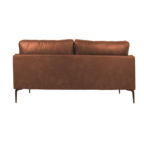 Soffa Sofia 175x83x82 cm brun tyg
