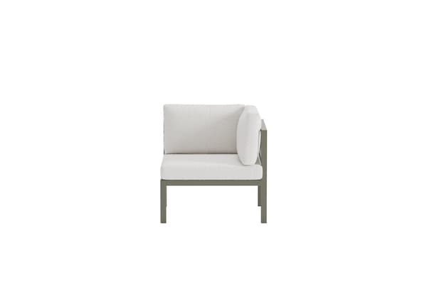 Sofahjørnemodul Copacabana 70x70x30 cm Brun, Bouclé