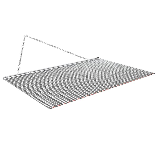 Trækharve 183x91,4x1 cm Galvaniseret Stål