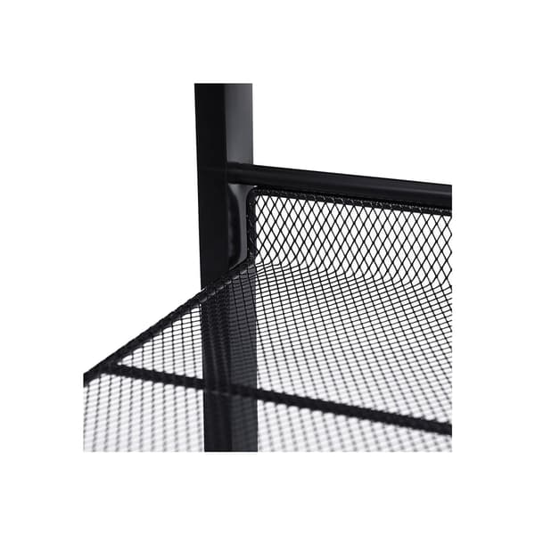 Skoreol, 74x30.5x61.5 cm, Sort