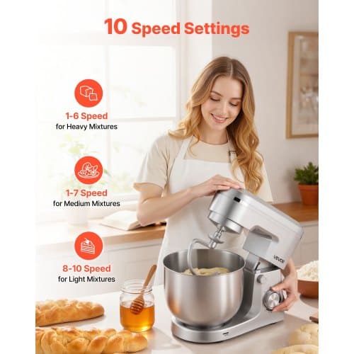 Standmixer 375x241x292 mm Sølv, rustfrit stål