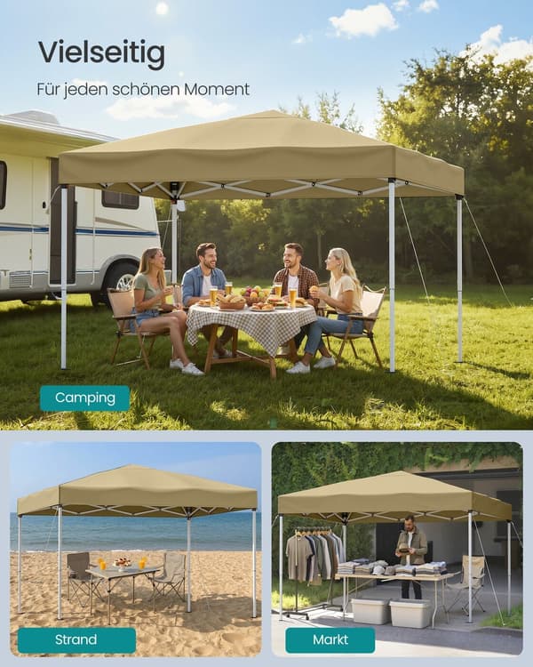 Pavillon 300x300x260 cm Beige