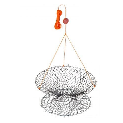 Krabbefælder 2 stk 60 cm top/50 cm bund/43 cm dybde sort