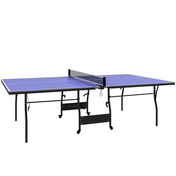 Bordtennisbord, 274x152,5x76 cm, Blå, Fällbar