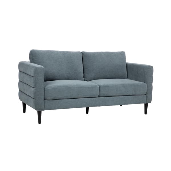 Sofa STEVENS 140x86x88 cm grøngråt stof