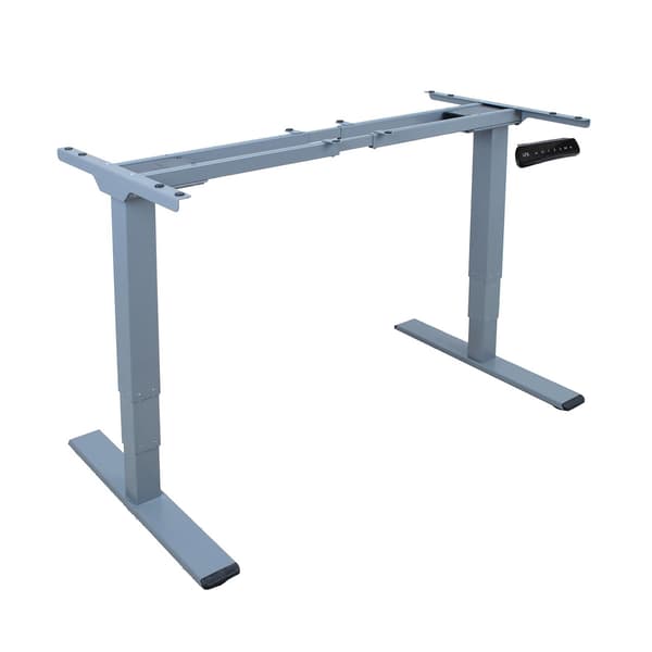 Bordben Ergo Optimal 110x62x127 cm Silvergrå
