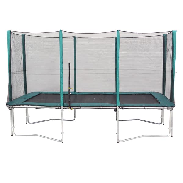 Trampoliini 426x274x92 cm Vihreä