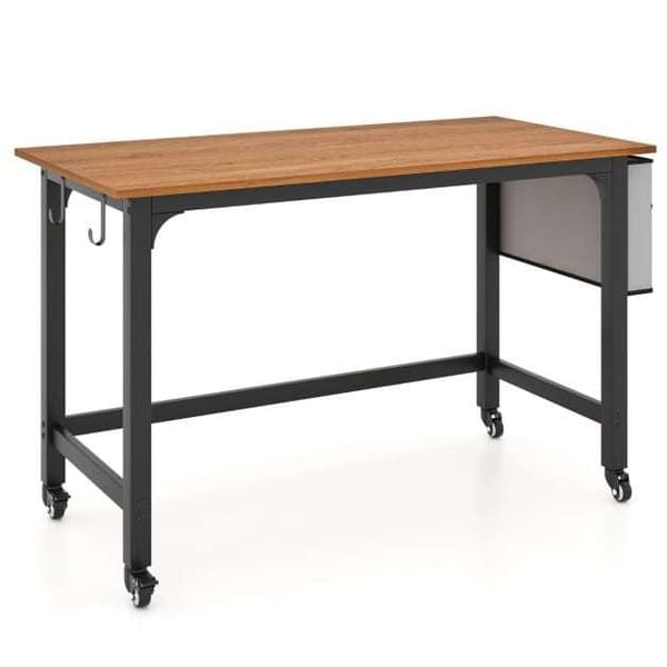 Mobil computerbord, 120x60x75 cm, Sort , Star