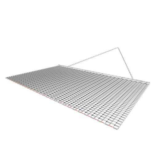 Dragharv 183x91,4x1 cm Galvaniserat Stål