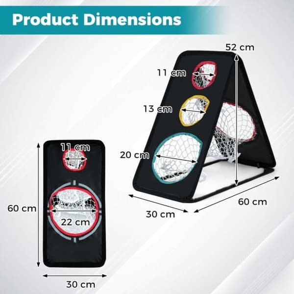 Golf Chipping Net, 61x30,5x52,1 cm, sort , Star