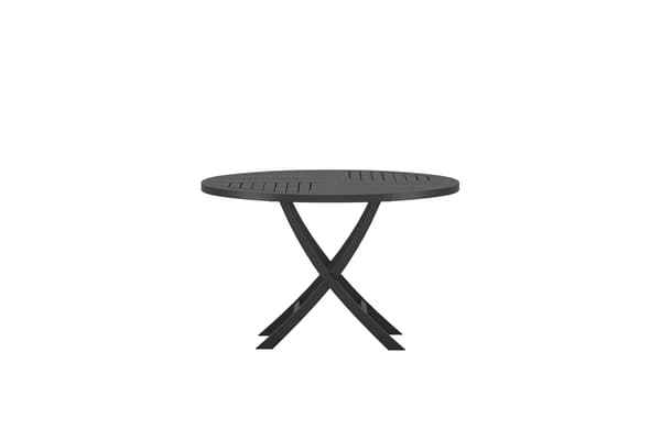 Spisebord, Kenya, 120 cm, Sort
