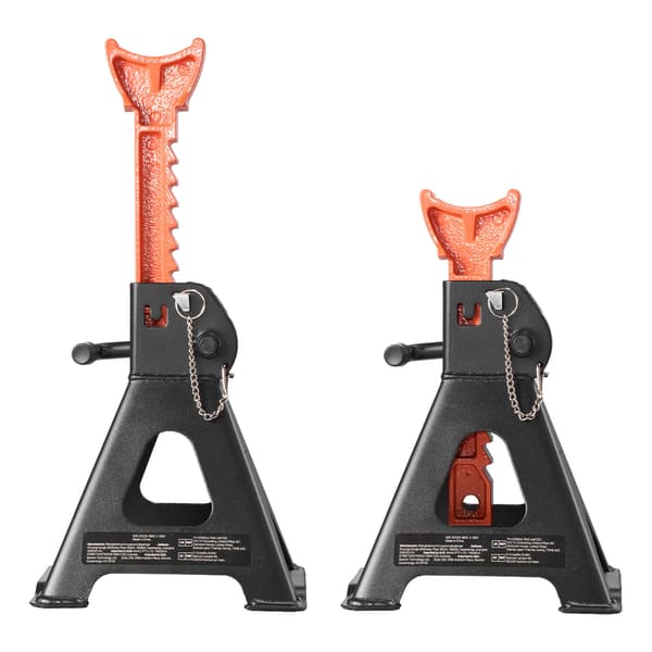 Jackstativer 275x415 mm Sort og Orange Stål