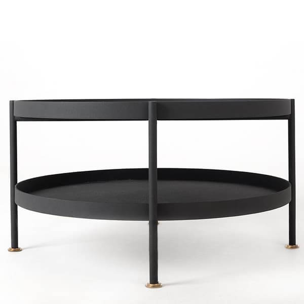 Sofabord Hanna, 60 cm, sort