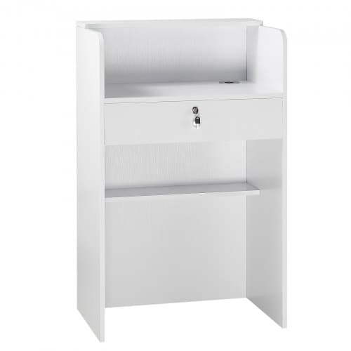Reception Disk, 60x40x96 cm, Hvid