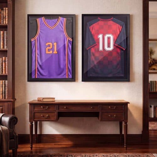 Jerseyram Displayväska 80x60x2,5 cm svart