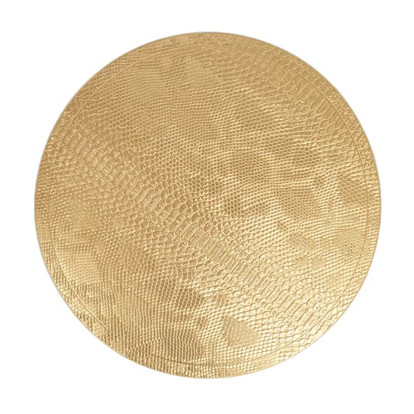 Bordsunderlägg 38 cm Guld PVC