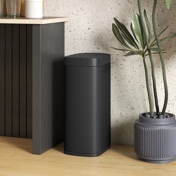 Sensor affaldsspand 50L 26,5x35,5x68 cm sort