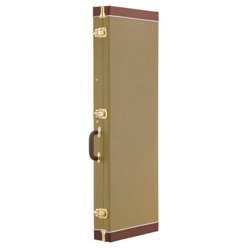 Elektrisk gitarr hårt fodral 105x35x12 cm gul