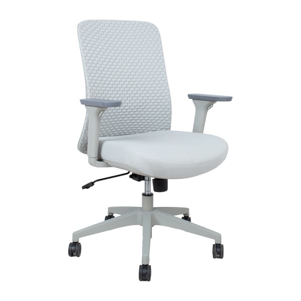 Kontorstol SEVERO 63x57x94-102 cm Grå