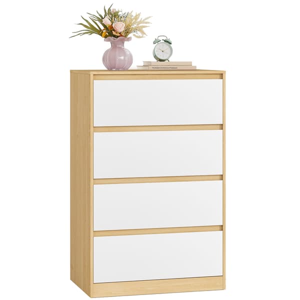 Kommode med 4 skuffer, 60,2 x 40,4 x 97,4 cm