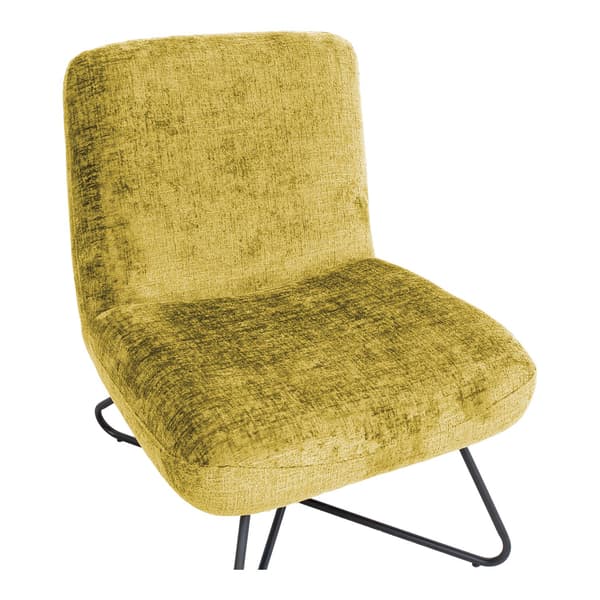Slipper Stol FARICA 65x74x84 cm Gul